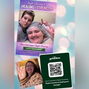 Show support for my daughter Kayla fighting wernickies syndrome